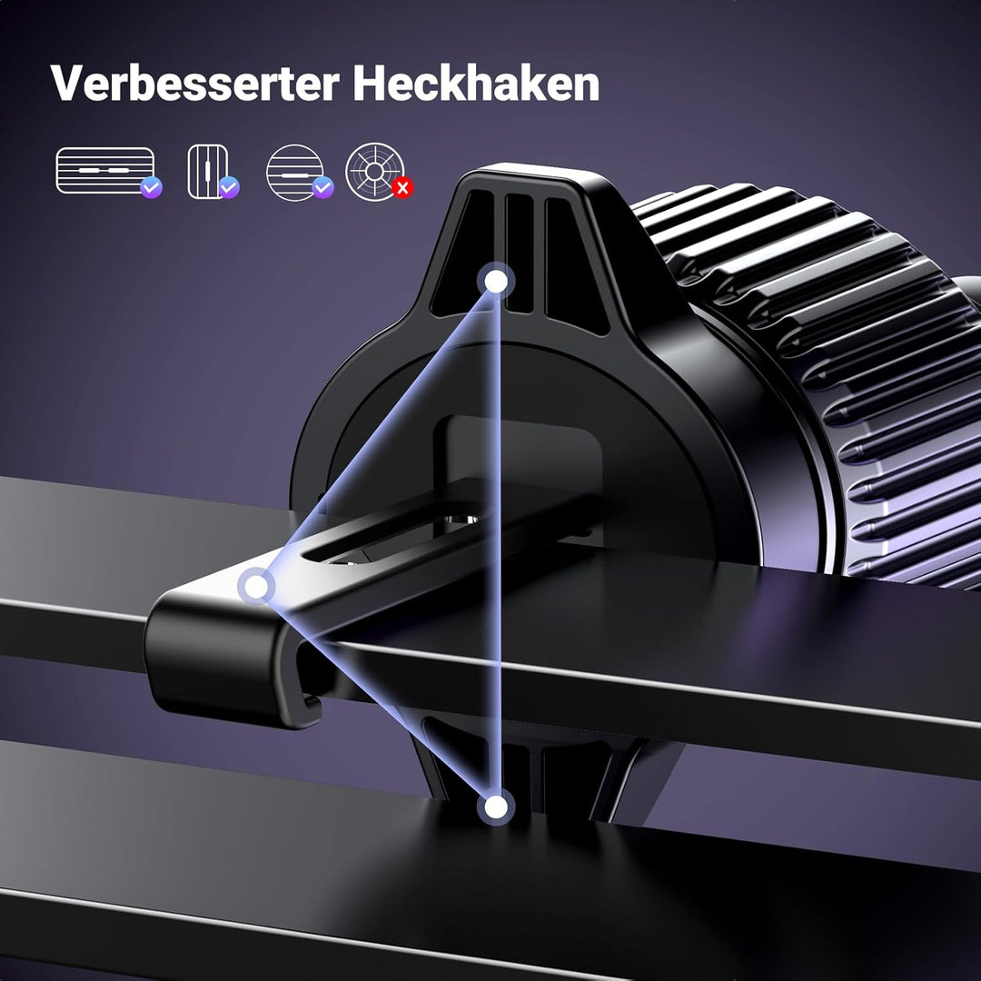UGREEN MagSafe Autohalterung 2 in 1 Handyhalterung Auto Magnet 360° Drehbar Kfz Handyhalterung Auto