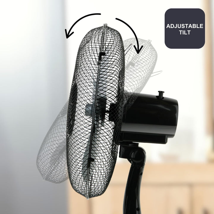 Black+Decker BXPF41E ventilator, standventilator, luftkühler, 3 Klingen