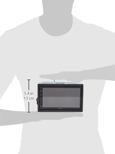 Kenwood DMX125DAB 17,3 cm WVGA Digital Media Receiver mit DAB+, Bluetooth und Android