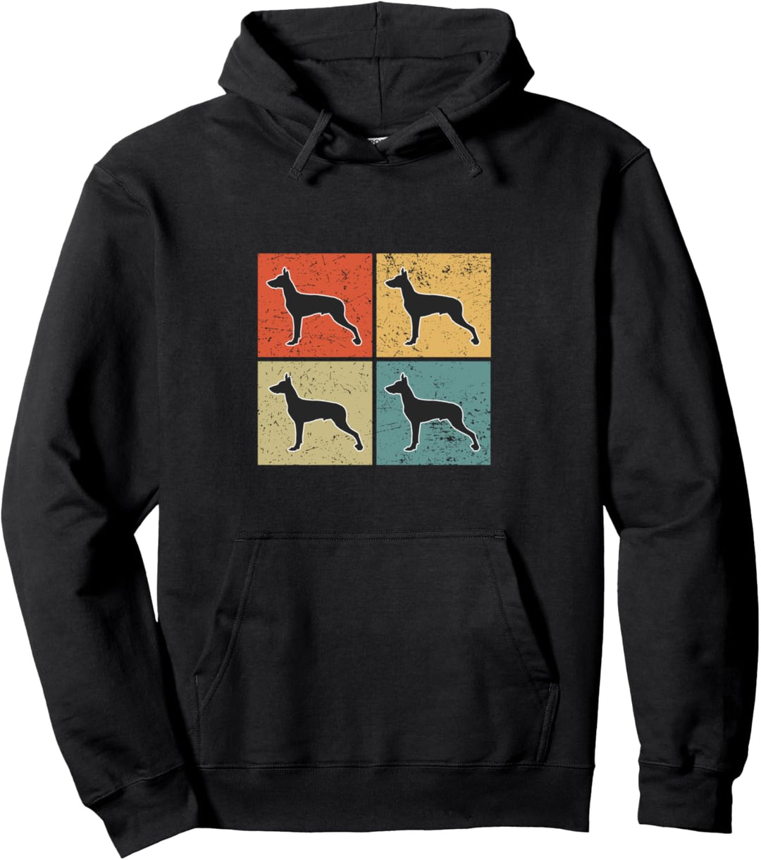 Xoloitzcuintle Vintage Pullover Hoodie
