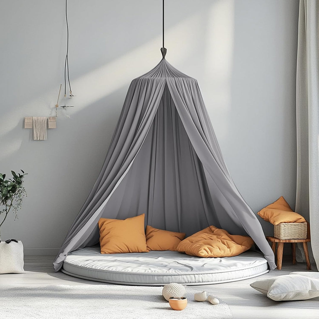 Ginkago Baldachin Kinderzimmer Baby Betthimmel Riesig Betthimmel Kinder Himmelbett Vorhänge Prinzess
