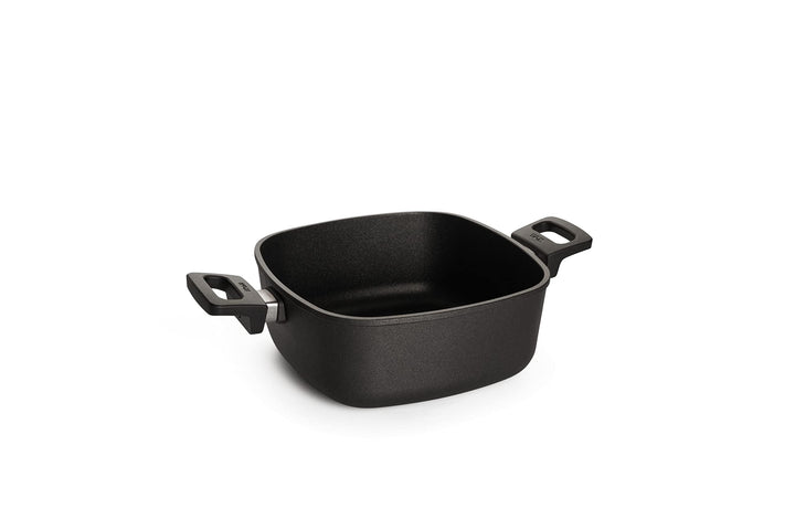 Woll Induktion Nowo Titanium Guss-Kasserolle viereckig-Induktiv, 24 x 24 cm, 10 cm hoch, 4.0 Liter,