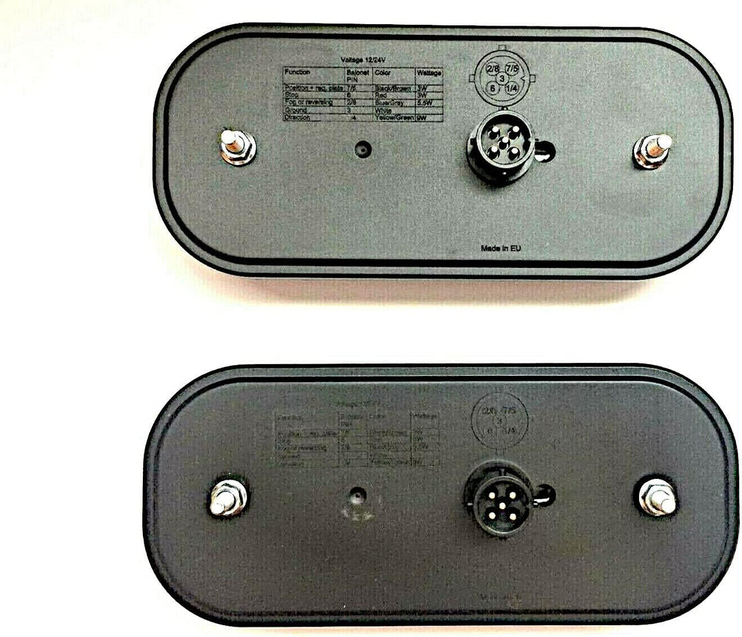 Anhängerbeleuchtung SET LED Rückleuchten Laufblinker 12V 24V 9 m 13 polig für Anhänger