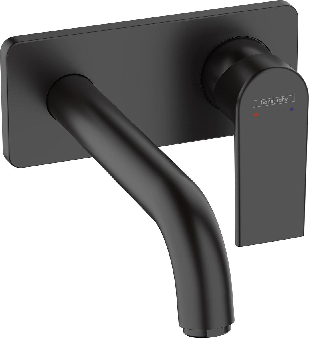 hansgrohe Waschtischarmatur Unterputz Vernis Shape, Wasserhahn Bad für Wandmontage, Badarmatur wasse