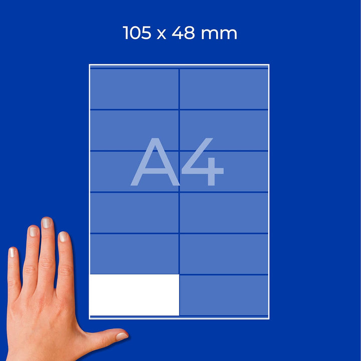 AVERY Zweckform 6175 Adressaufkleber (300 plus 60 Klebeetiketten extra, 105x48mm auf A4, Papier matt