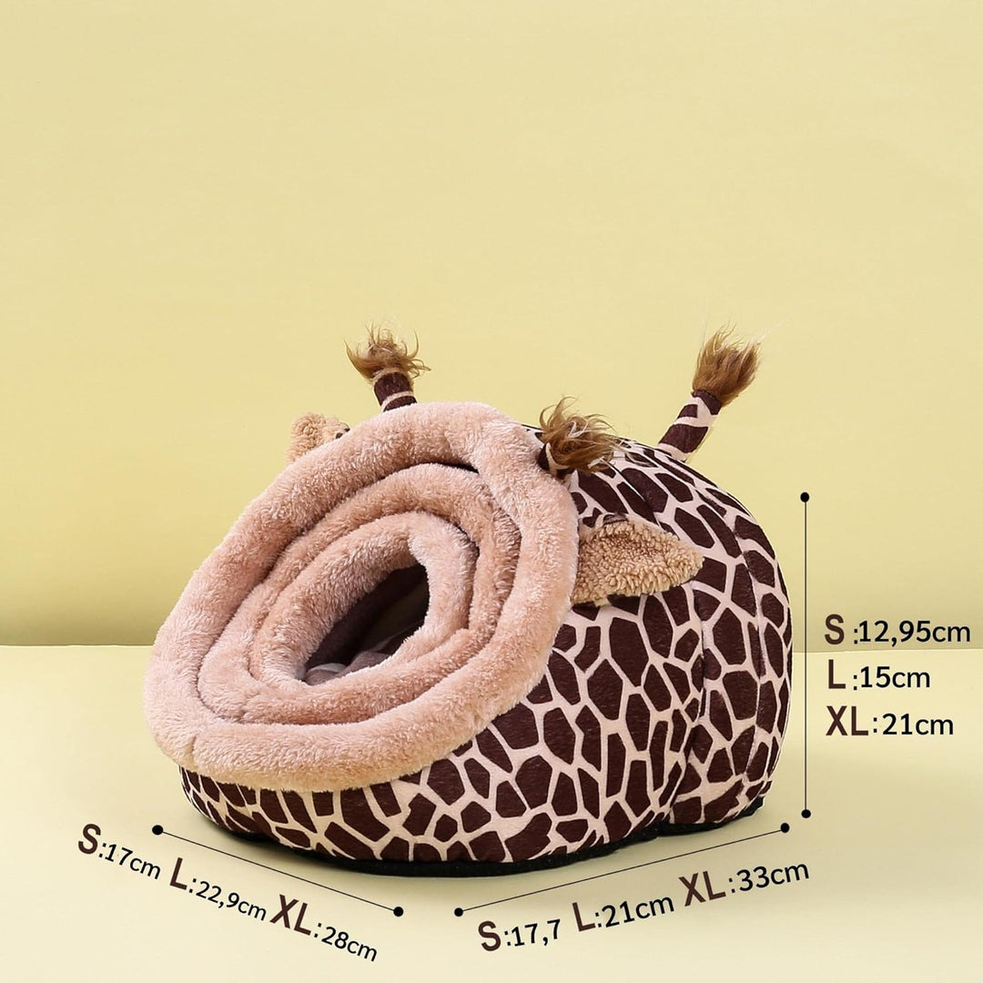 JanYoo Kleintierhöhle für Chinchilla, Igel, Meerschweinchen, Käfigzubehör, Spielzeug, für Bartagame,