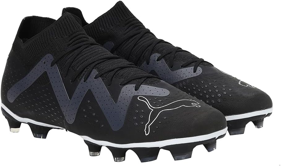 PUMA Herren Future Match Fg/Ag Fussballschuh, 40.5 EU Puma Black Puma White