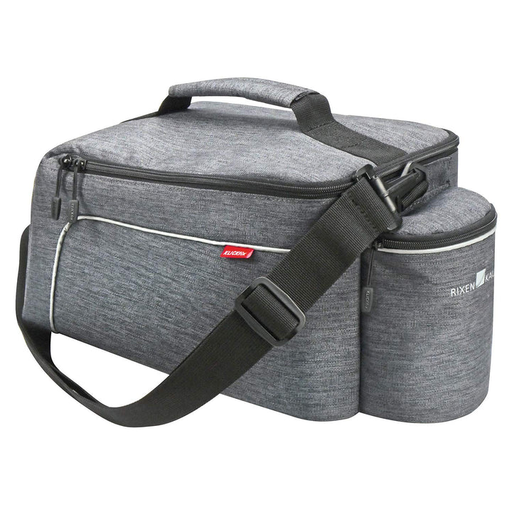 KLICKfix Unisex – Erwachsene Gepäckträgertasche-0268UKGR Gepäckträgertaschen, Grau, One Size Einheit
