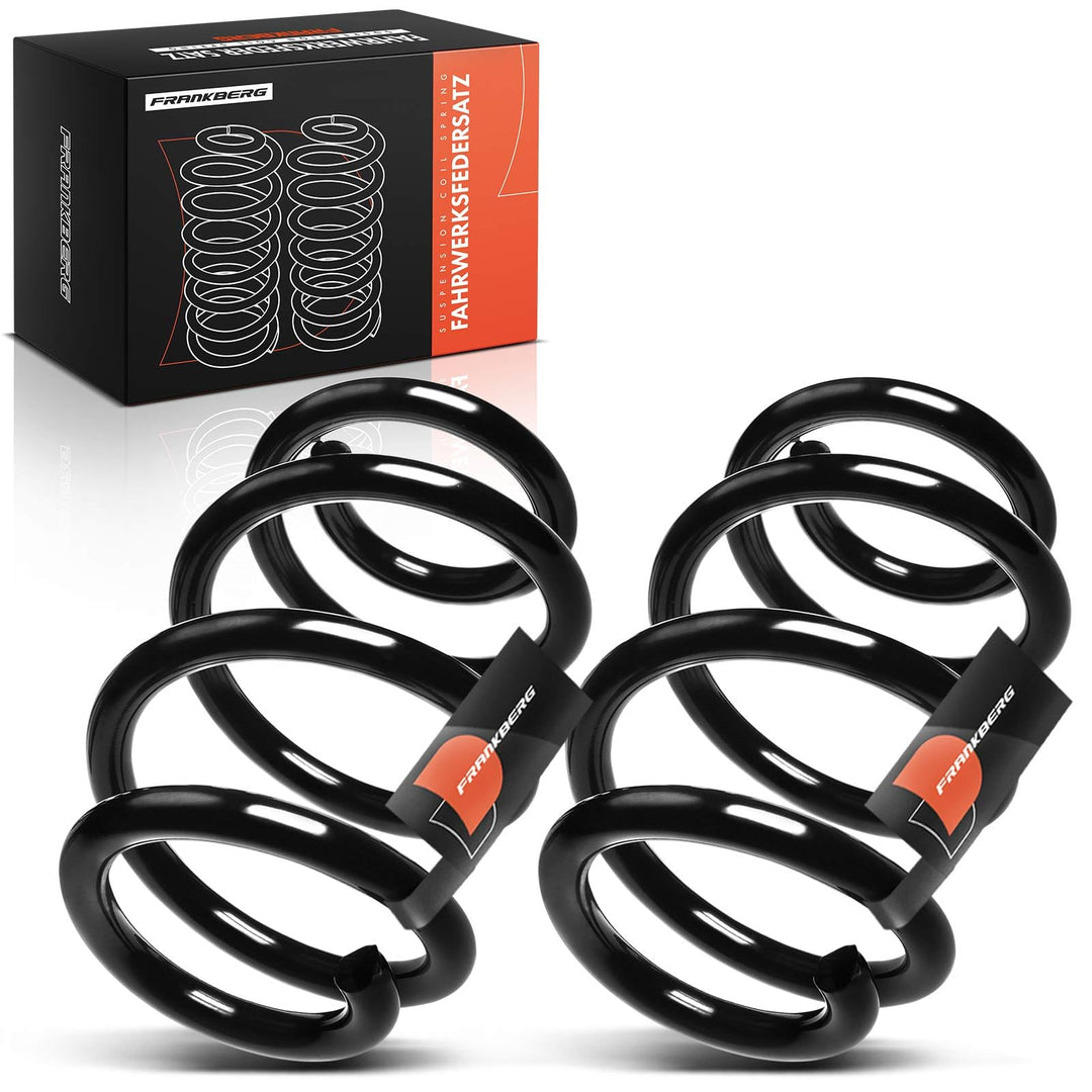 Frankberg 2x Federn Fahrwerksfeder Hinterachse Kompatibel mit A-Klasse W176 A 250 2012-2018 Replace#