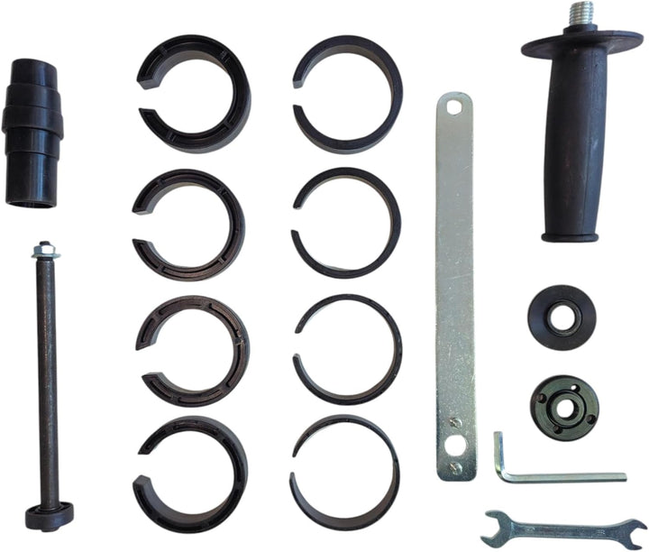 Titan USSN117 - Universal Absaughaube für Winkelschleifer - 230mm - perfekt für Schleif- und Trennar