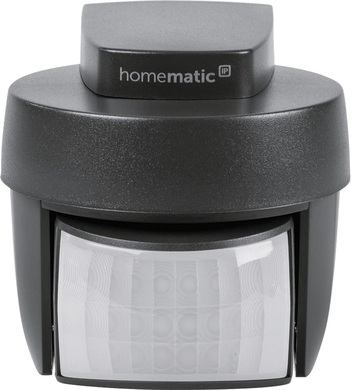 Homematic IP Smart Home Bewegungsmelder mit Dämmerungssensor – aussen, anthrazit, Zubehör für Ihr Ho
