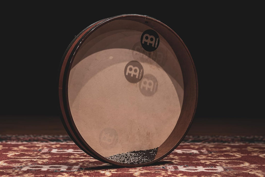 Meinl Percussion FD16SD Sea Drum, Frame Drum mit Kombination aus Naturfell und Kunststofffell, 40,64