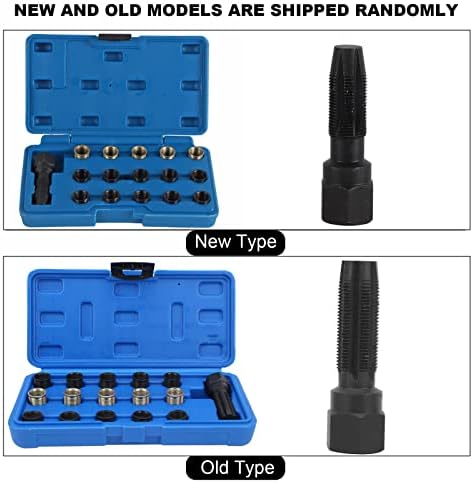 M14x1.25 Zündkerzengewinde Reparaturwerkzeug Schraubengewindebohrer Carbon Steel Rethread Kit