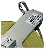 Stanley Rahmenbandmass Master II Stahl (30 m Länge, unempfindlich, 1 mm Markierung, mit Fixhaken) 1-