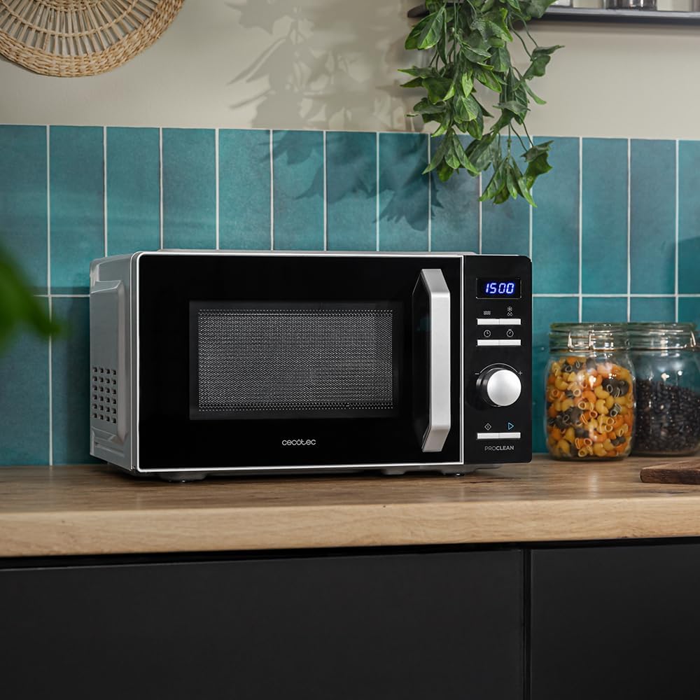 Cecotec Inverter-Mikrowelle - 19 l Kapazität - Auftauen, Erhitzen und Kochen - Proclean 5010 Inverte