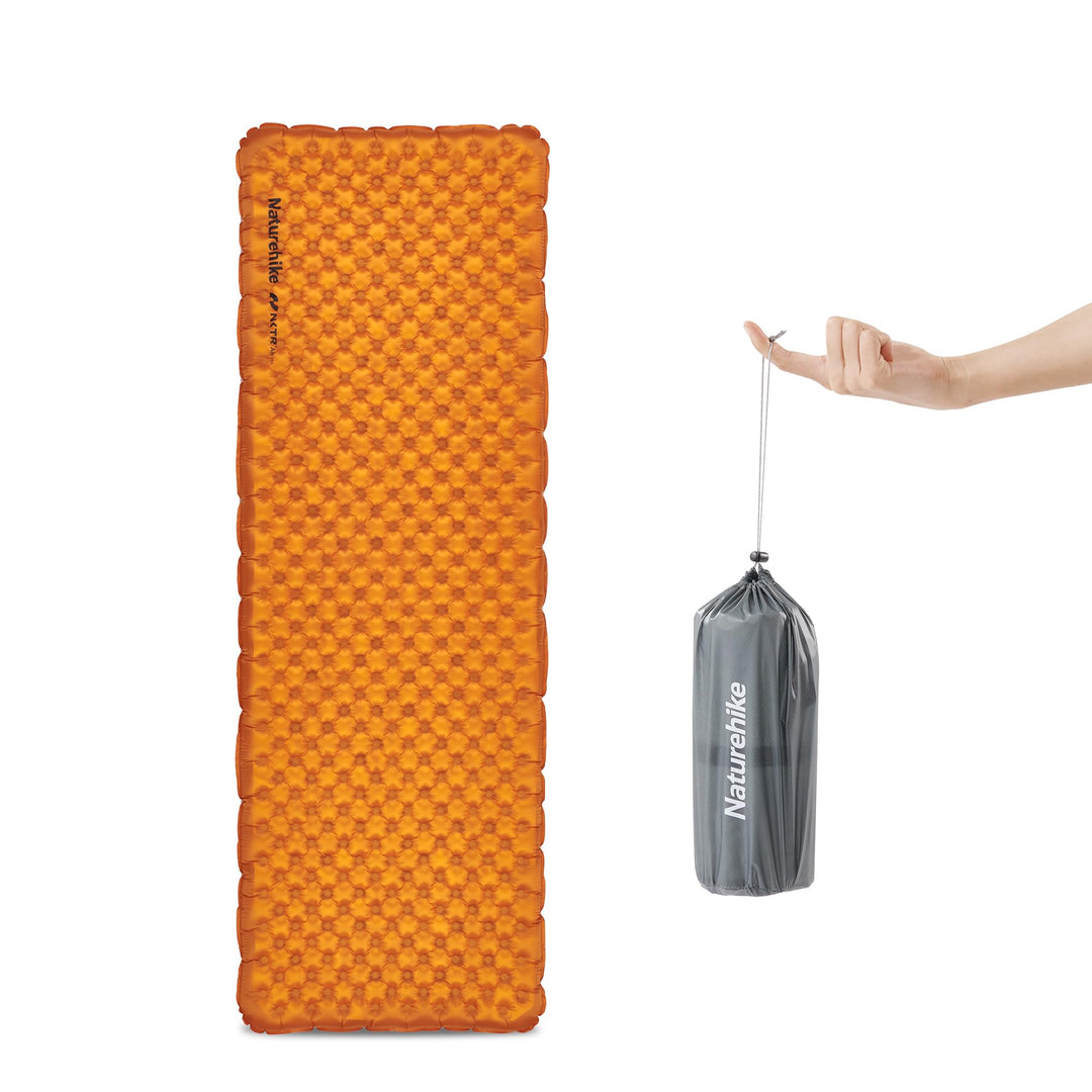 Naturehike Camping Isomatte Ultraleicht 5,8 R-Wert, 8 cm Dicke Aufblasbare Isomatte 4 Jahreszeiten L
