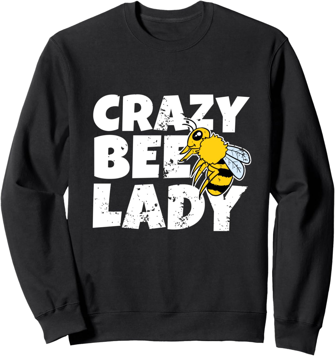 Verrückte Bienen Lady Bee Whisperer Honigbiene Mädchen Biene Sweatshirt