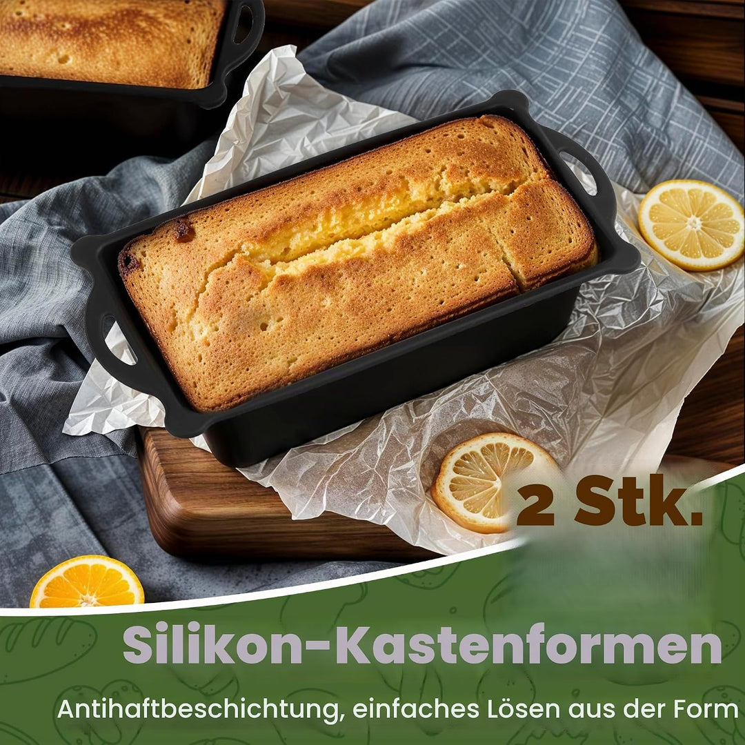 Pietuley 28 Stück Silikonform Heissluftfritteuse Zubehör für Philips Dual Basket Airfryer 3000-serie