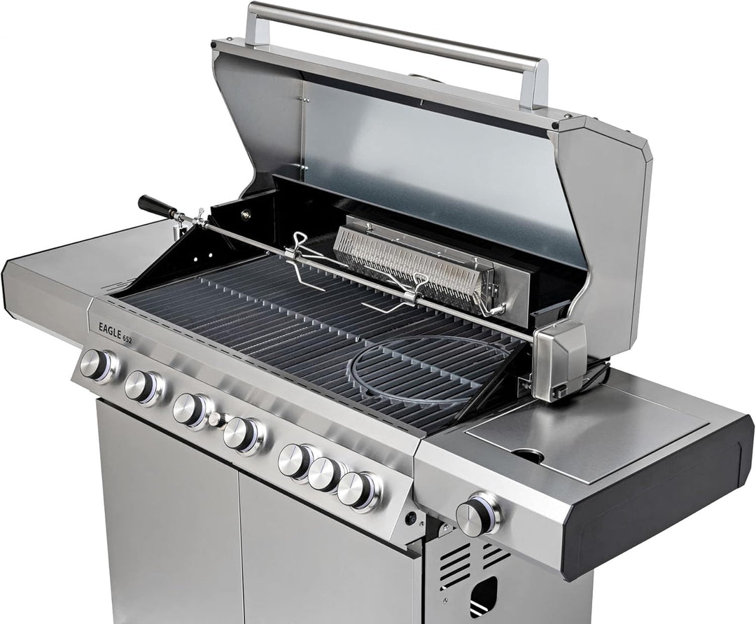 Alles für dein Barbecue! the BBQ shop.de Grillspiess mit Motor und Netzanschluss