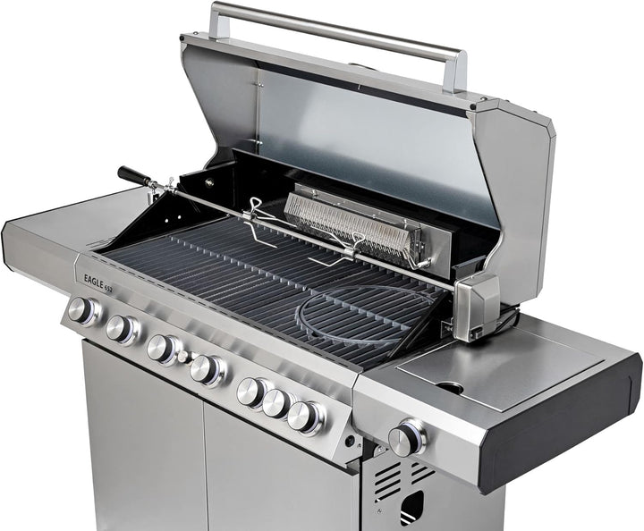 Alles für dein Barbecue! the BBQ shop.de Grillspiess mit Motor und Netzanschluss