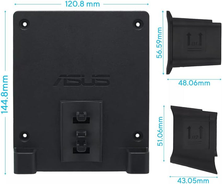 ASUS MKT03 Mini PC Montage Kit (kompatibel mit VESA 100x100, für Monitore der ASUS BE und PA Serien)