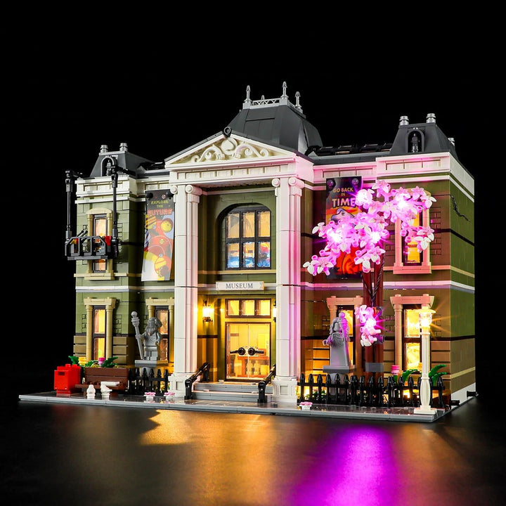 BRIKSMAX 10326 LED Licht für Naturhistorisches Museum - Kompatibel Mit Icons Bausteinen Modell - Ohn