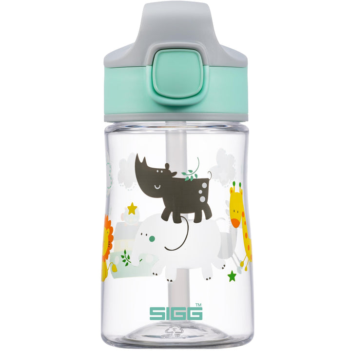 SIGG - Tritan Trinkflasche Kinder - Miracle - Mit Trinkhalm - Auslaufsicher - Federleicht - BPA-frei