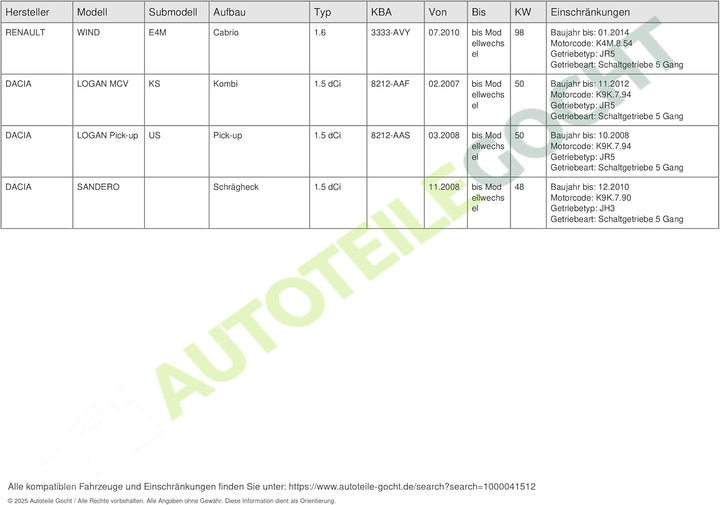 VALEO Schwungrad 836003