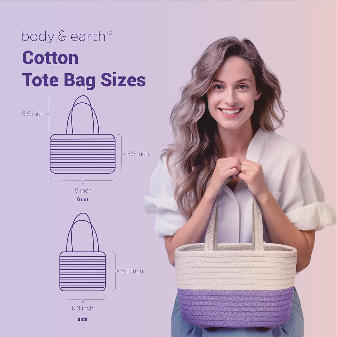 BODY & EARTH Geschenkset für Frauen - 11 tlg. Badeset Geschenke mit Lavendel Duft Produkte, Geschenk