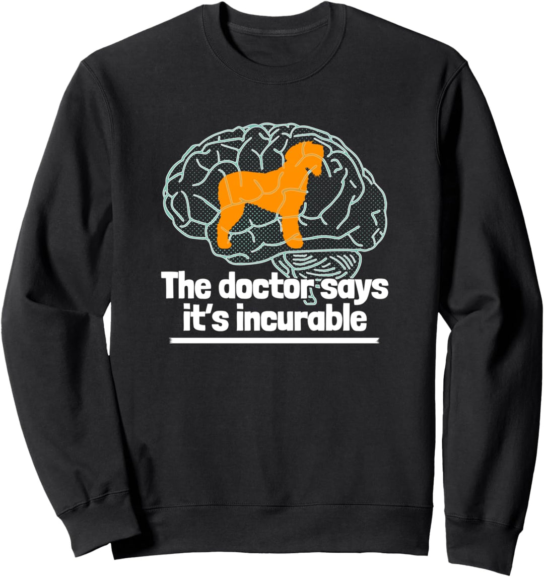 Schwarzer Terrier Sweatshirt