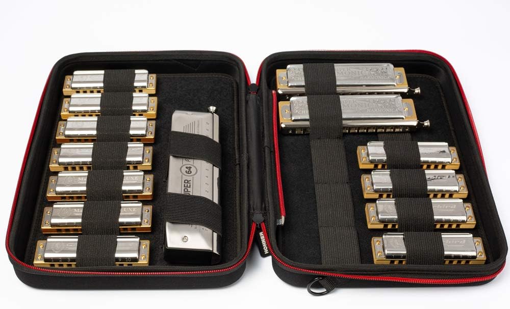 HOHNER Tasche, FlexCase, L, für 18 Mundharmonikas, L
