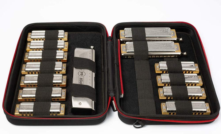 HOHNER Tasche, FlexCase, L, für 18 Mundharmonikas, L