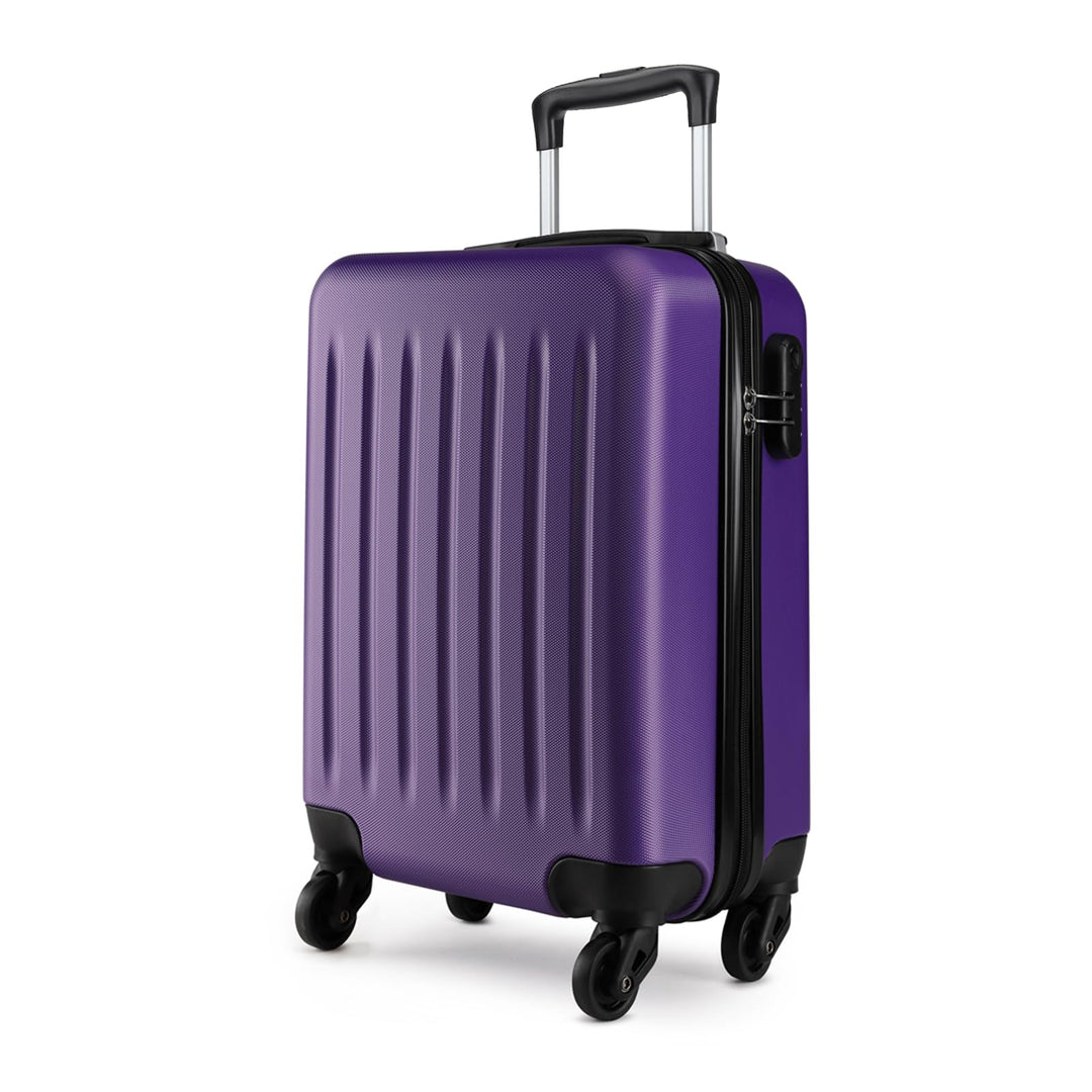 KONO Hartschale Koffer Trolley Rollkoffer Handgepäck Koffer Zwillingsrollen ABS Handgepäck Bordgepäc
