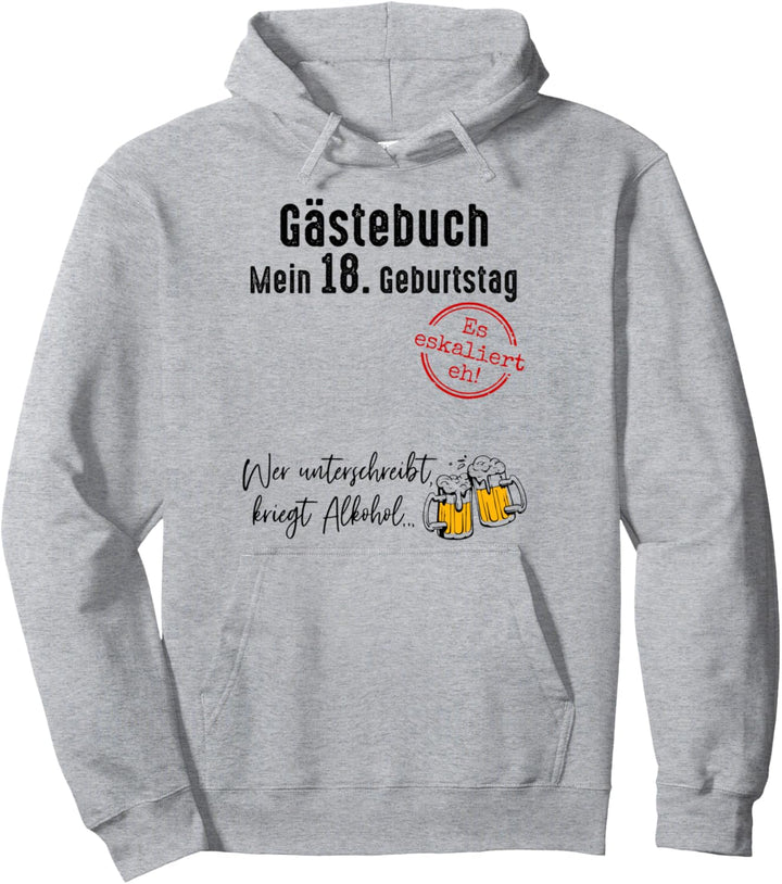 18. Geburtstag Junge Mädchen 18 Jahre 2006 Lustig Geschenk Pullover Hoodie