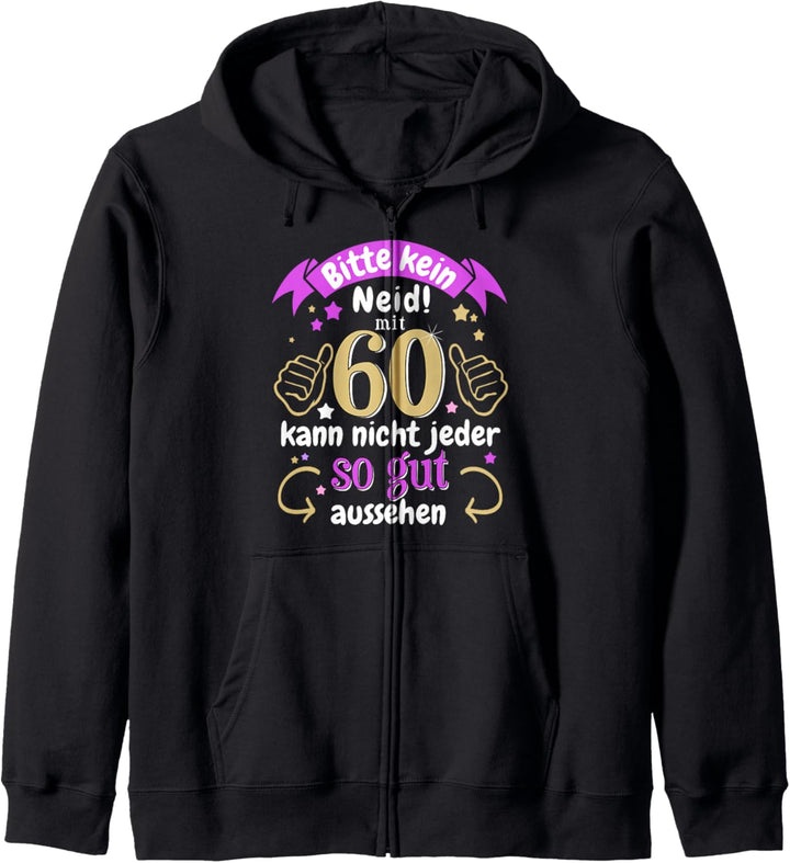 60. Geburtstag für Frauen 60 Jahre Geschenkidee 1963 Kapuzenjacke