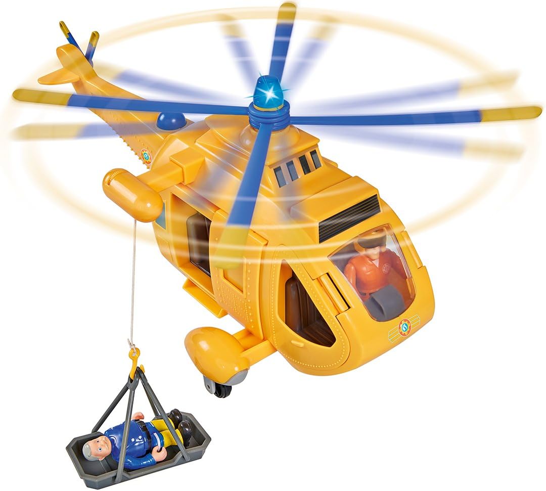 Smoby 109251002002 - Feuerwehrmann Sam Helicoptere Wallaby 2