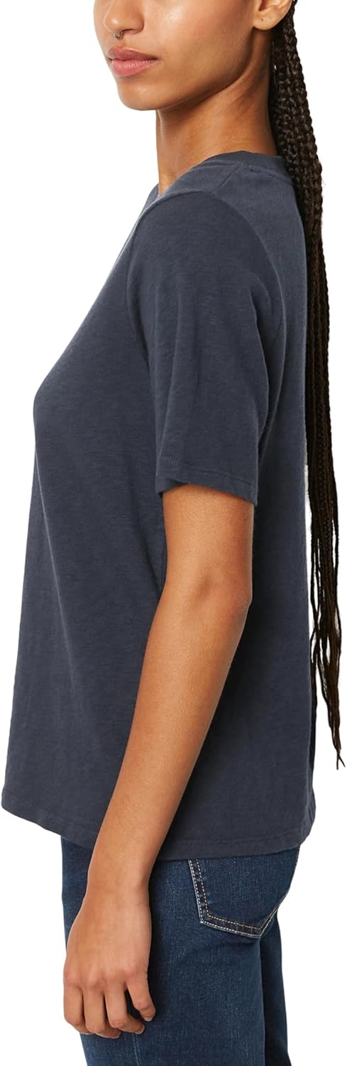 Marc O'Polo Damen T-Shirt XXS Blau, XXS Blau