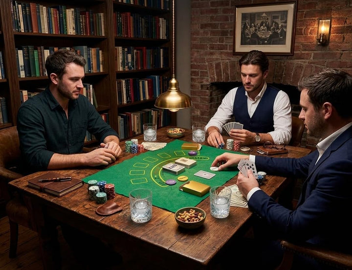 Set de Poker, Pokerkarten, Professionelles Pokerset, Blackjack, Metallkoffer, Casino, Spielchips, Sp
