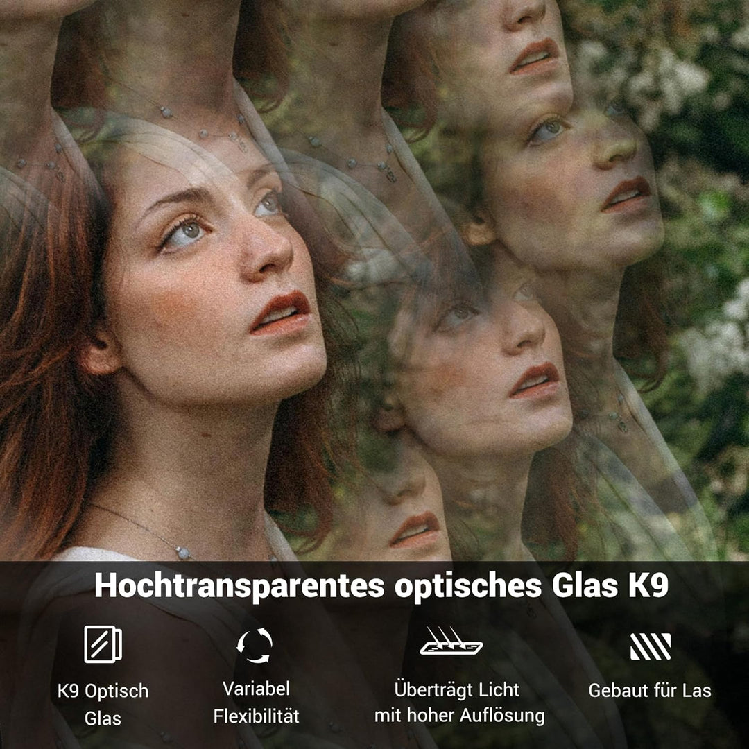 Walking Way Kaleidoskop Prismenlinsenfilter 77 MM Fraktalfilter für Wiederholte Motive, Prisma Spezi