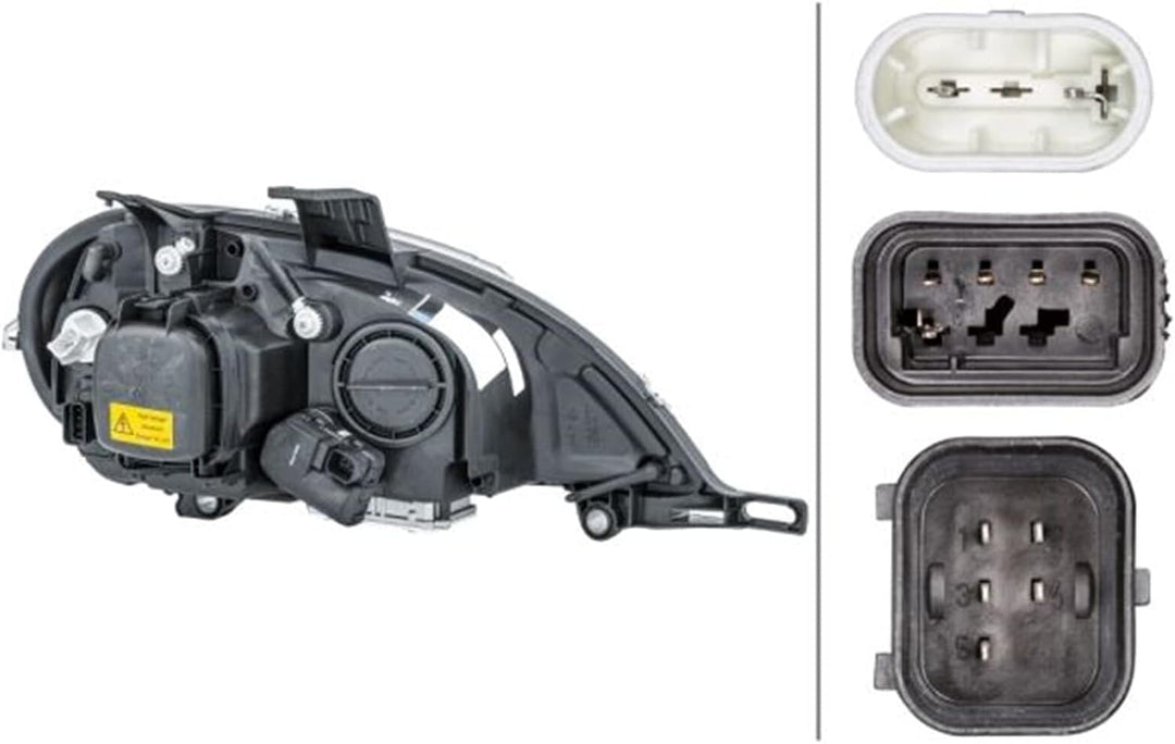 HELLA 1EL 223 151-191 Bi-Xenon/Halogen-Hauptscheinwerfer - links - für u.a. Mercedes-Benz M-Class (W