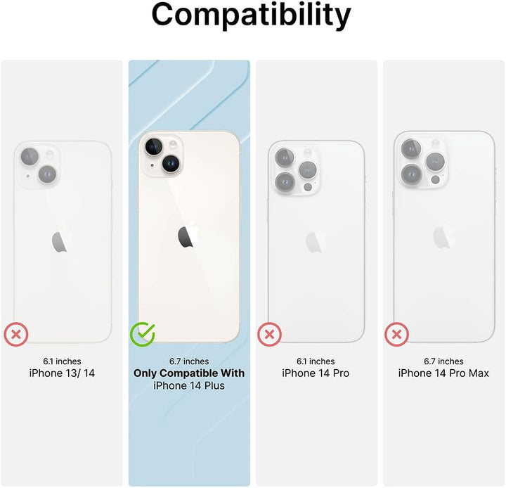 Catalyst Waterproof Total Protection Case für iPhone 14 Plus, 5-mal wasserdichter, reaktionsschnelle