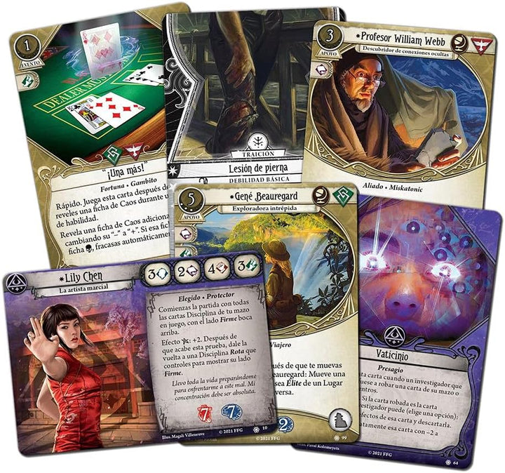 Fantasy Flight Games Arkham Horro LCG: Die Ziele der Erweiterung von Forschern