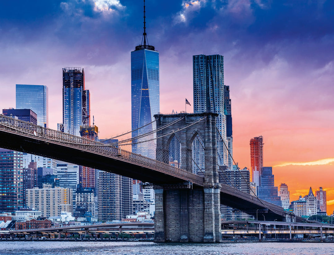 Ravensburger Puzzle 16011 - New York, von Brooklyn nach Manhattan - 2000 Teile Puzzle für Erwachsene