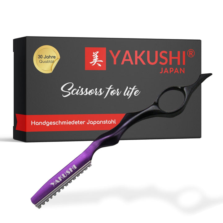 YAKUSHI Pro Razor FLYING Rasiermesser I Effilierer kompatibel mit Nikky Two-in-One & FEATHER Klingen