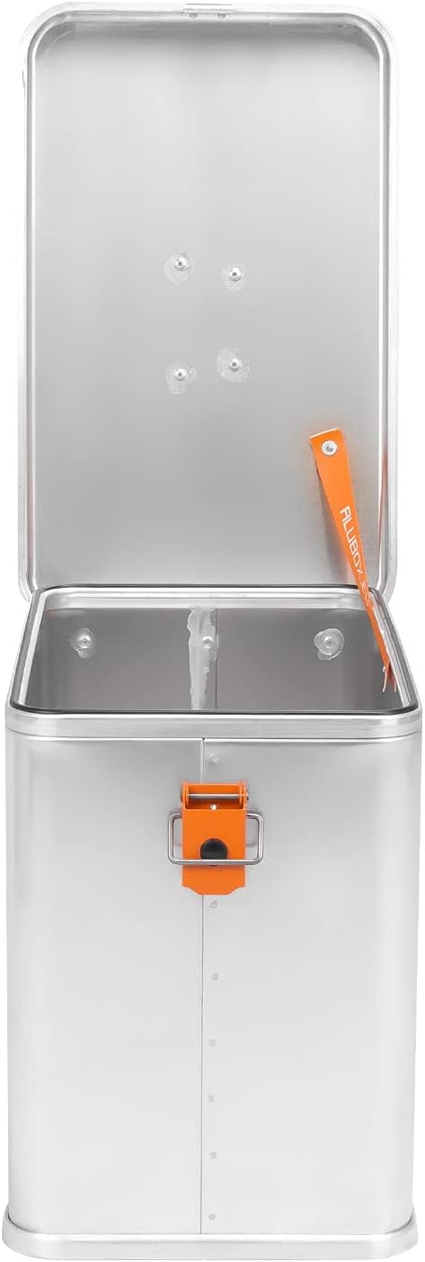 Alubox Motorrad Seitenkoffer ABX-M41-41 Liter, Aluminium, 41 Liter