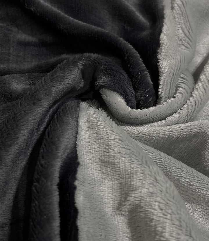 Leonado Vicenti Teddyplüsch Bettwäsche 155x220 cm Cashmere Touch Warme Winter Uni Bettbezug Deckenbe