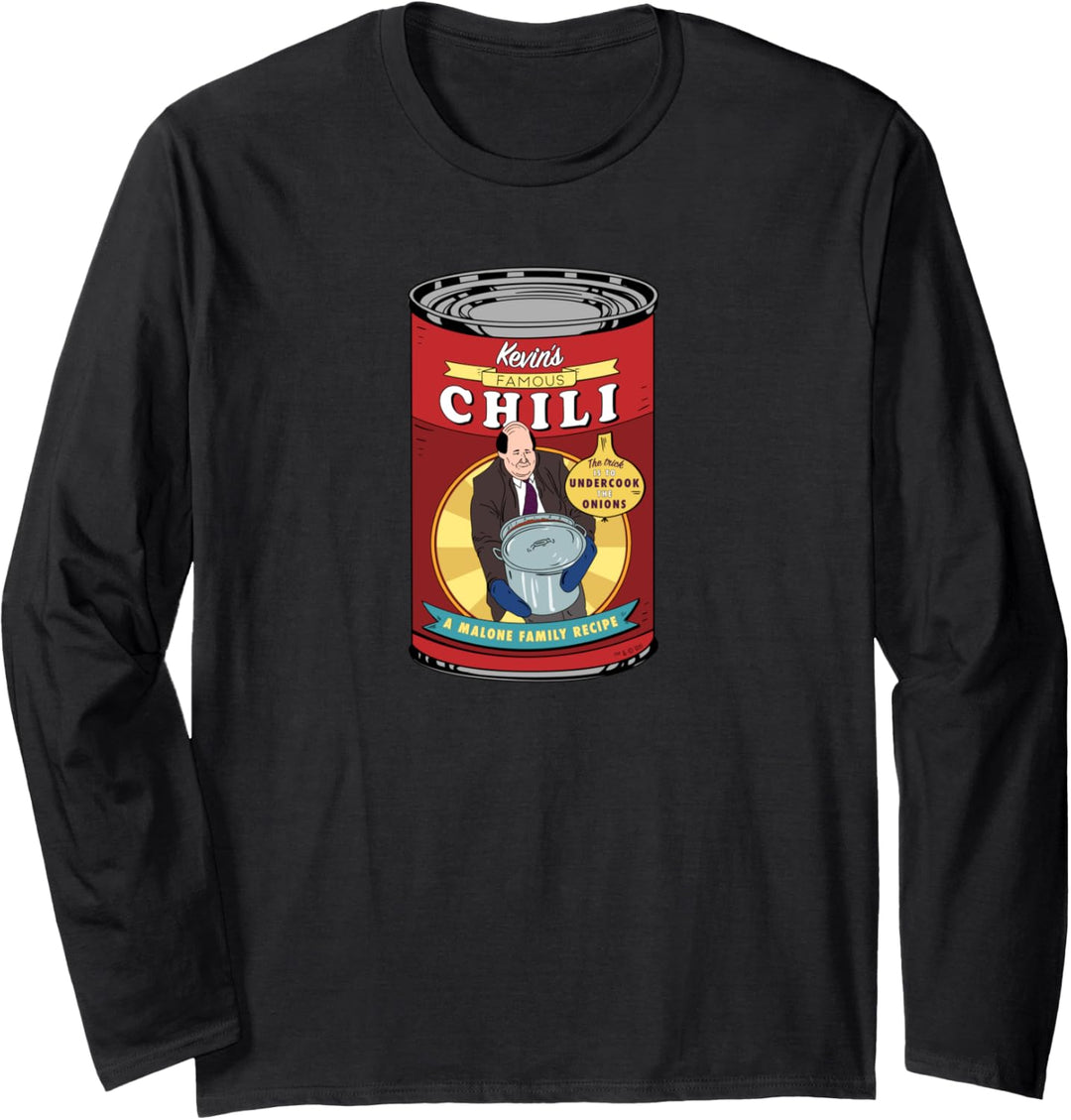 The Office Kevins berühmte Chili Langarmshirt