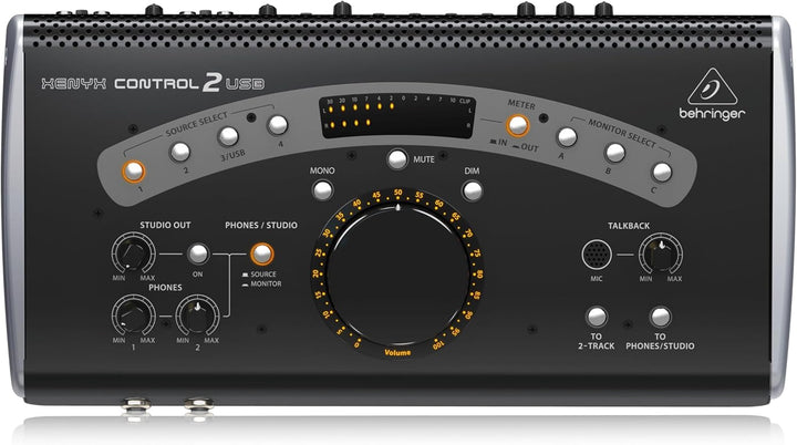 Behringer XENYX CONTROL2USB High-End Studio Control and Communication Center mit VCA-Steuerung und U