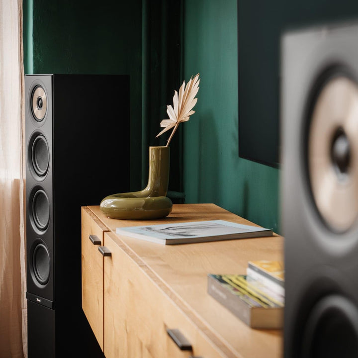 Teufel Stereo L 2 - Aktive Standlautsprecher Paar Kabellos Bluetooth WLAN Multiroom Kabellos Streami