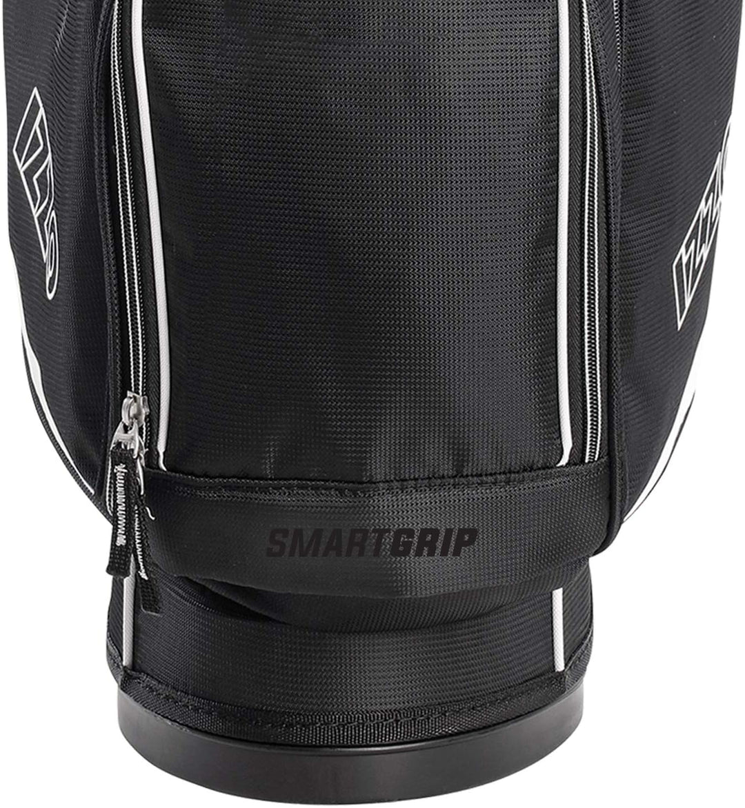 Izzo Ultra Lite Standtasche Schwarz, Schwarz